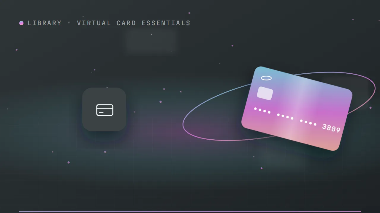Illustration for "The life of a virtual card, from order to last payment"